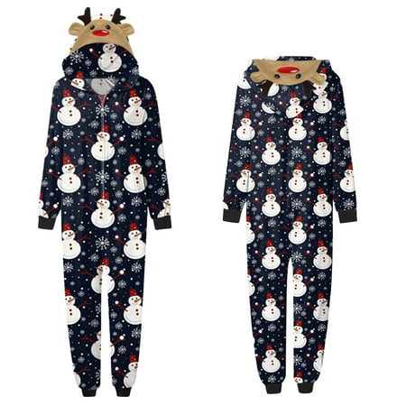 Tfalo Christmas Pajamas For Family Parent-Child Warm Christmas Set Printed Home Wear Hoodid Pajamas Moms Jumpsuit
Tfalo Christmas Pajamas For Family Parent-Child Warm Christmas Set Printed Home Wear Hoodid Pajamas Moms Jumpsuit