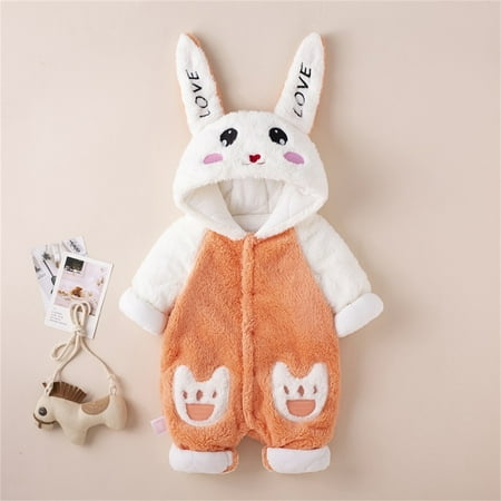 Hunpta Newborn Infant Baby Girl Boy Cute Animal Long Sleeves Rabbit Ears Fleece Hooded Button Romper Warm Jumpsuit Outfits Coat Jacket
Hunpta Newborn Infant Baby Girl Boy Cute Animal Long Sleeves Rabbit Ears Fleece Hooded Button Romper Warm Jumpsuit Outfits Coat Jacket