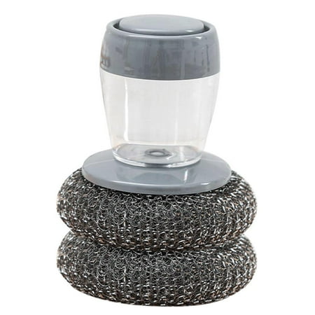 Kitchen Soap Dispensing Palm Brush Multifunctional Pot Washing Brush Cleaning Brush with Storage Tank Scrub Cleaning Brush
Kitchen Soap Dispensing Palm Brush Multifunctional Pot Washing Brush Cleaning Brush with Storage Tank Scrub Cleaning Brush