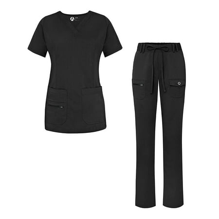 Adar Pro Breakthrough Plus Scrub Set For Women - Enhanced V-Neck Top & Multi Pocket Pants
Adar Pro Breakthrough Plus Scrub Set For Women - Enhanced V-Neck Top & Multi Pocket Pants