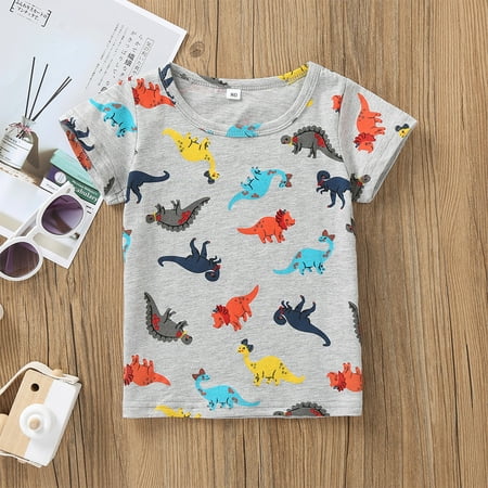THE WILD Casual Pretty Children Baby Kids Girl Cartoon Dinosaur Short Sleeve T-shirt Tee Tops Clothes
THE WILD Casual Pretty Children Baby Kids Girl Cartoon Dinosaur Short Sleeve T-shirt Tee Tops Clothes