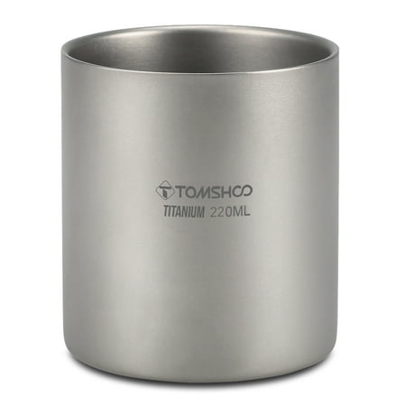 Meterk 220/350/450/600ml Double Wall Titanium Water Cup Coffee Tea Mug for Home Office Outdoor Camping Hiking Backpacking Picnic
Meterk 220/350/450/600ml Double Wall Titanium Water Cup Coffee Tea Mug for Home Office Outdoor Camping Hiking Backpacking Picnic