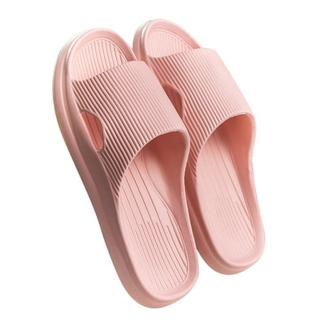 TUOBARR Shower Shoes Women Men Slippers Home Couple Shoes Indoor Outside Soft Soled Slippers Pink
TUOBARR Shower Shoes Women Men Slippers Home Couple Shoes Indoor Outside Soft Soled Slippers Pink