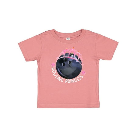 Inktastic Bowling Princess- Tiara Gift Baby Girl T-Shirt