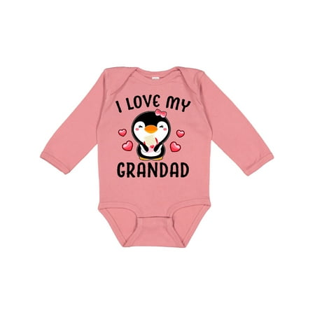 Inktastic I Love My Grandad with Cute Penguin and Hearts Gift Baby Girl Long Sleeve Bodysuit
Inktastic I Love My Grandad with Cute Penguin and Hearts Gift Baby Girl Long Sleeve Bodysuit