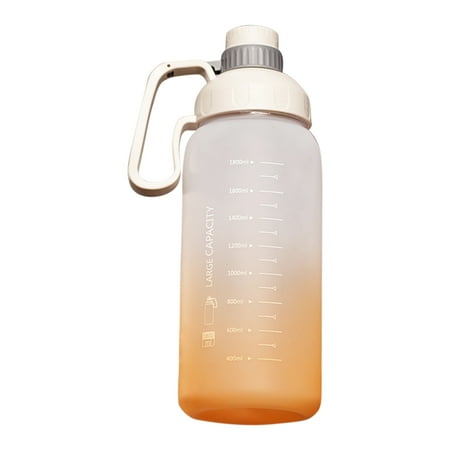 Naiyafly 1.8 L Water Bottle with Time Marker & Straw Large Capacity Leakproof BPA Free Fitness Sports Water Jug
Naiyafly 1.8 L Water Bottle with Time Marker & Straw Large Capacity Leakproof BPA Free Fitness Sports Water Jug
