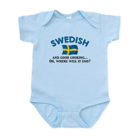 CafePress - Good Lkg Swedish 2 Infant Bodysuit - Baby Light Bodysuit Size Newborn - 24 Months
CafePress - Good Lkg Swedish 2 Infant Bodysuit - Baby Light Bodysuit Size Newborn - 24 Months
