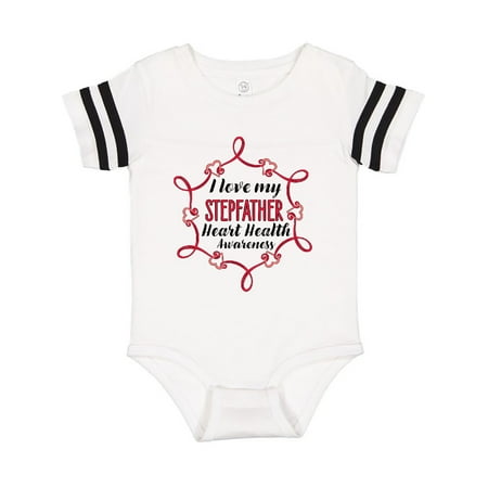 Inktastic I Love My Stepfather Heart Health Awareness Gift Baby Boy or Baby Girl Bodysuit
Inktastic I Love My Stepfather Heart Health Awareness Gift Baby Boy or Baby Girl Bodysuit