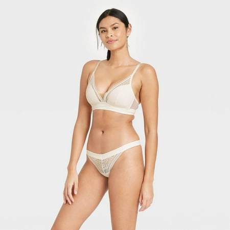 Women s Lace Thong - Auden White XL