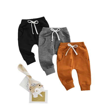 Toddler Kids Baby Trousers Boys Girls Spring Autumn Solid Color Elastic Waist Adjustable Drawstring Casual Loose Fit Long Pants
Toddler Kids Baby Trousers Boys Girls Spring Autumn Solid Color Elastic Waist Adjustable Drawstring Casual Loose Fit Long Pants