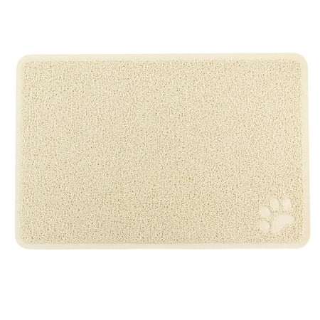 Gibson Everyday Pet Elements 23.6 x 15.75 Inch Paw Print Placemat in Tan