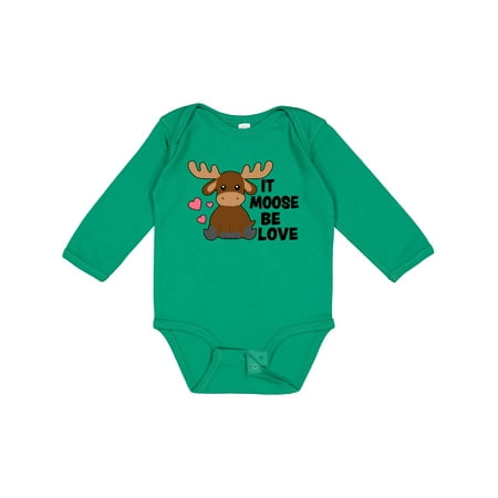 Inktastic It Moose Be Love with Cute Moose Gift Baby Boy or Baby Girl Long Sleeve Bodysuit
Inktastic It Moose Be Love with Cute Moose Gift Baby Boy or Baby Girl Long Sleeve Bodysuit
