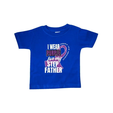 Inktastic Chronic Pain I Wear Purple For My Step Father Gift Baby Boy or Baby Girl T-Shirt
Inktastic Chronic Pain I Wear Purple For My Step Father Gift Baby Boy or Baby Girl T-Shirt