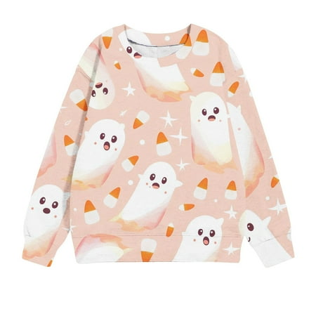 MuZeFu Infant Girl Clothes Clearance under $5 Children s Shirt Long Sleeved Halloween Printed T-shirt Printed Round Neck Short Top Suitable For Boys And Girls Aged 1-12 T-shirts
MuZeFu Infant Girl Clothes Clearance under $5 Children s Shirt Long Sleeved Halloween Printed T-shirt Printed Round Neck Short Top Suitable For Boys And Girls Aged 1-12 T-shirts
