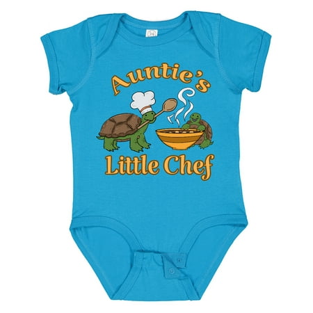 Inktastic Auntie s Little Chef with Cute Turtles Gift Baby Boy or Baby Girl Bodysuit
Inktastic Auntie s Little Chef with Cute Turtles Gift Baby Boy or Baby Girl Bodysuit