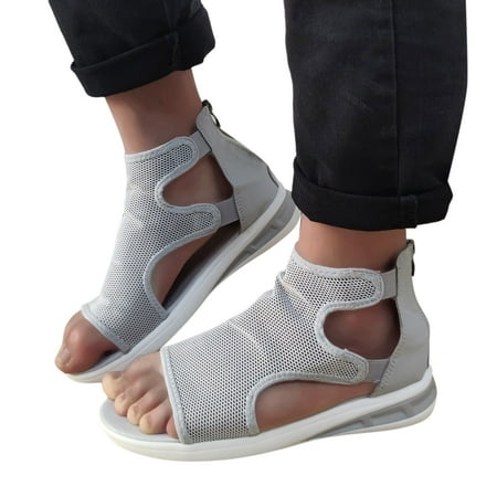 Cathalem Fashion Womens Breathable Lace Up Shoes Thick Soled Wedges Casual Sandals House Sandals for Women Bow Grey 7.5
Cathalem Fashion Womens Breathable Lace Up Shoes Thick Soled Wedges Casual Sandals House Sandals for Women Bow Grey 7.5