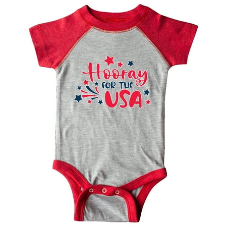 Inktastic 4th of July Hooray for the USA with Red and Blue Stars Gift Baby Boy or Baby Girl Bodysuit
Inktastic 4th of July Hooray for the USA with Red and Blue Stars Gift Baby Boy or Baby Girl Bodysuit