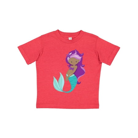 Inktastic African American Mermaid Purple Hair Sea Star Gift Toddler Toddler Girl T-Shirt
Inktastic African American Mermaid Purple Hair Sea Star Gift Toddler Toddler Girl T-Shirt