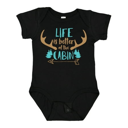 Inktastic Life is Better at the Cabin Deer Antlers Camping Gift Baby Boy or Baby Girl Bodysuit
Inktastic Life is Better at the Cabin Deer Antlers Camping Gift Baby Boy or Baby Girl Bodysuit
