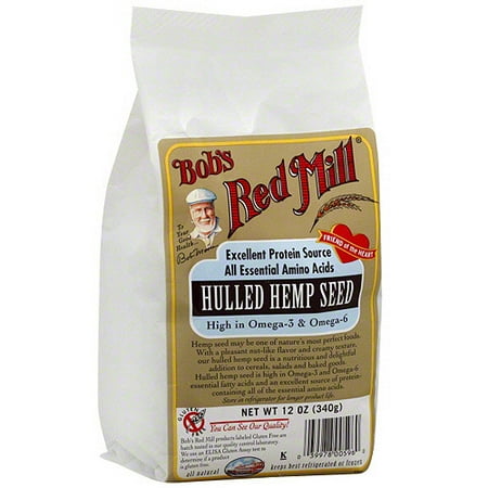 Bob's Red Mill Hulled Hemp Seeds, 12.0 Oz, 4 Ct