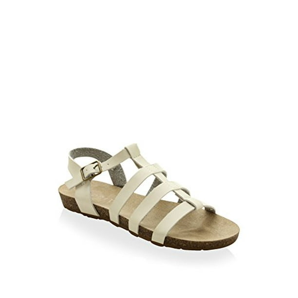 Esprit Girl's Fisherman Sandal, White, 13 M US Little Kid