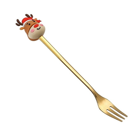 Christmas Clearance! Feltree Fork Stainless Steel Christmas Fork Gift Dessert Fork Christmas Pendant Fork Tableware
Christmas Clearance! Feltree Fork Stainless Steel Christmas Fork Gift Dessert Fork Christmas Pendant Fork Tableware