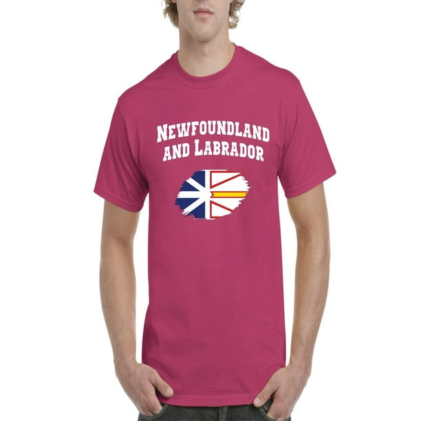 Canada Newfoundland and Labrador Men Shirts T-Shirt Tee