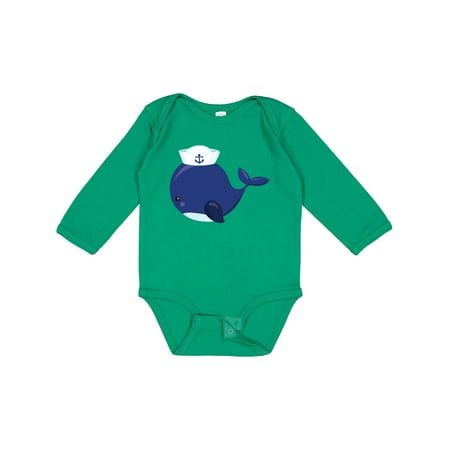 Inktastic Sailor Whale Little Whale Cute Whale Blue Whale Gift Baby Boy or Baby Girl Long Sleeve Bodysuit
Inktastic Sailor Whale Little Whale Cute Whale Blue Whale Gift Baby Boy or Baby Girl Long Sleeve Bodysuit