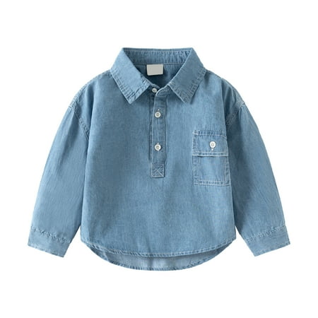 Toddler Baby Boys Girls Long Sleeve Solid Shirt Tops Kids Fall Winter Clothes Boys Polyester Shirt Boy Athletic Set under Shirts for Boy Summer Kids Shirts Boys Size Large Long Sleeve Kid Boy Large
Toddler Baby Boys Girls Long Sleeve Solid Shirt Tops Kids Fall Winter Clothes Boys Polyester Shirt Boy Athletic Set under Shirts for Boy Summer Kids Shirts Boys Size Large Long Sleeve Kid Boy Large