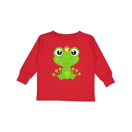 Inktastic Cute Frog Green Frog Frog Princess Crown Gift Toddler Toddler Girl Long Sleeve T-Shirt
Inktastic Cute Frog Green Frog Frog Princess Crown Gift Toddler Toddler Girl Long Sleeve T-Shirt