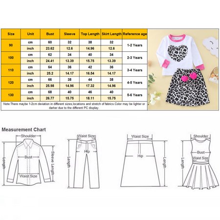 Cathalem New Baby Clothes Children Skirt Leopard Sleeve Girls Set Kids Shirts Print Outfit And T Top Long Girls Baby Girl 5 Month Childrenscostume White 1-2 Years
Cathalem New Baby Clothes Children Skirt Leopard Sleeve Girls Set Kids Shirts Print Outfit And T Top Long Girls Baby Girl 5 Month Childrenscostume White 1-2 Years