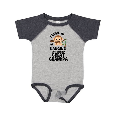 Inktastic Monkey I Love Hanging out with My Great Grandpa Gift Baby Boy or Baby Girl Bodysuit
Inktastic Monkey I Love Hanging out with My Great Grandpa Gift Baby Boy or Baby Girl Bodysuit