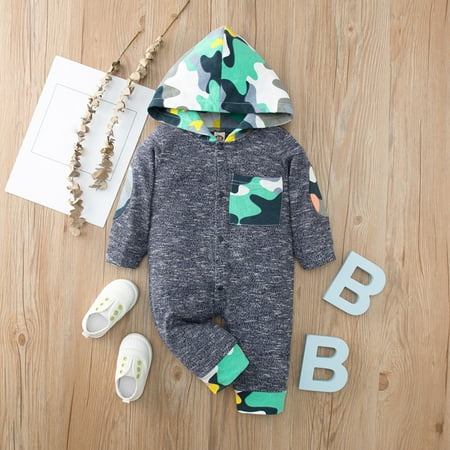 Leutsin Toddler Kid Boys Cute Camouflage Print Cotton Comfortable Romper Hoodie Jumpsuit
Leutsin Toddler Kid Boys Cute Camouflage Print Cotton Comfortable Romper Hoodie Jumpsuit
