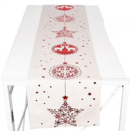 esptrs Exquisite Print Pattern Christmas Table Runner Tablecloth Xmas Home Decor Table Runner
esptrs Exquisite Print Pattern Christmas Table Runner Tablecloth Xmas Home Decor Table Runner
