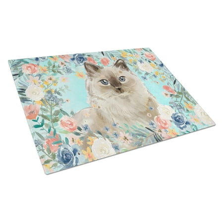 Carolines Treasures CK3396LCB Ragdoll Spring Flowers Glass Cutting Board Large 12H x 16W multicolor
Carolines Treasures CK3396LCB Ragdoll Spring Flowers Glass Cutting Board Large 12H x 16W multicolor