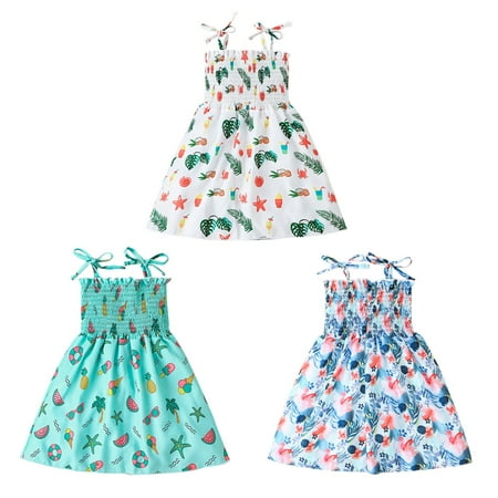 Toddler Baby Girls Summer Dress Kids Ruffle Straps Sundress Casual Beach Holiday Dress 1-5T
Toddler Baby Girls Summer Dress Kids Ruffle Straps Sundress Casual Beach Holiday Dress 1-5T