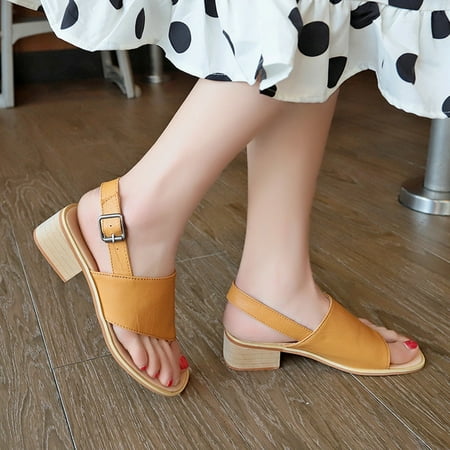 Mishuowoti sandals for women 2023 Fashion Large Size Belt Buckle Solid Color Flip Flops Thick Heel Sandals
Mishuowoti sandals for women 2023 Fashion Large Size Belt Buckle Solid Color Flip Flops Thick Heel Sandals