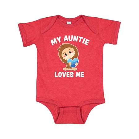 Inktastic Cute Bigfoot My Auntie Loves Me Gift Baby Boy Bodysuit
Inktastic Cute Bigfoot My Auntie Loves Me Gift Baby Boy Bodysuit