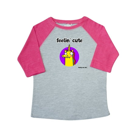 Inktastic FEELIN CUTE Gift Toddler Boy or Toddler Girl T-Shirt