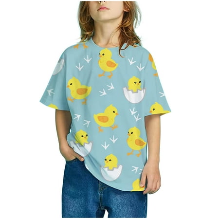 Tejiojio Girls and Toddlers Soft Cotton Clearance Girls Boys Fashion Short Sleeve Cartoon Dinosaur Pattern Tops Child Crewneck Summer Casual Loose Tshirt
Tejiojio Girls and Toddlers Soft Cotton Clearance Girls Boys Fashion Short Sleeve Cartoon Dinosaur Pattern Tops Child Crewneck Summer Casual Loose Tshirt