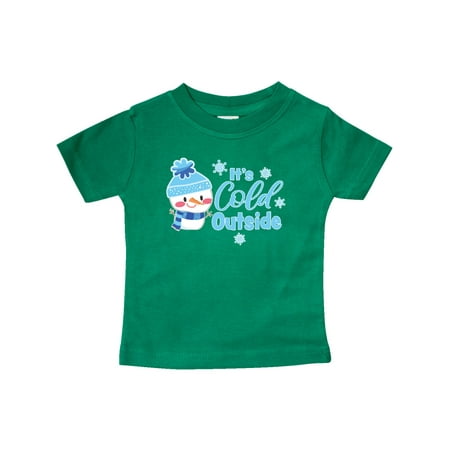 Inktastic It s Cold Outside with Cute Snowman and Snowflakes Gift Baby Boy or Baby Girl T-Shirt
Inktastic It s Cold Outside with Cute Snowman and Snowflakes Gift Baby Boy or Baby Girl T-Shirt