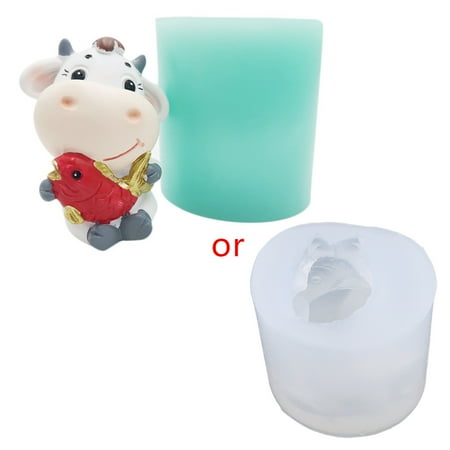 3D Cattle Silicone Mold Clay Soap Epoxy Mould DIY Cake Chocolate Dessert Fondant Decorating Tool
3D Cattle Silicone Mold Clay Soap Epoxy Mould DIY Cake Chocolate Dessert Fondant Decorating Tool