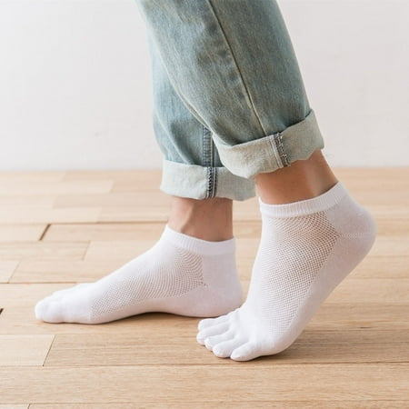 Zedker 3 Pairs Casual Solid Color Anti-Odor Bamboo Fiber Socks Breathable Five-toe Sock Clearance
Zedker 3 Pairs Casual Solid Color Anti-Odor Bamboo Fiber Socks Breathable Five-toe Sock Clearance