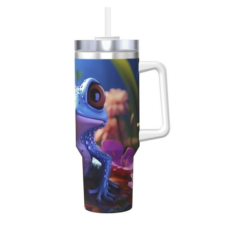 Uemuo Colorful Frog Among Flowers Print 40oz Ice Bully With Handle And Straw Stainless Steel Vacuum Insulated Cup And 2 In 1 Straw Lid Insulated Travel Tumbler
Uemuo Colorful Frog Among Flowers Print 40oz Ice Bully With Handle And Straw Stainless Steel Vacuum Insulated Cup And 2 In 1 Straw Lid Insulated Travel Tumbler