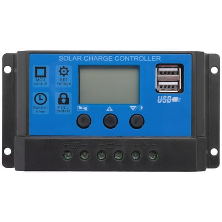 20A 12V 24V Auto work PWM Solar Charge Controller with LCD Dual USB 5V Output Solar Cell Panel Charger Regulato
20A 12V 24V Auto work PWM Solar Charge Controller with LCD Dual USB 5V Output Solar Cell Panel Charger Regulato