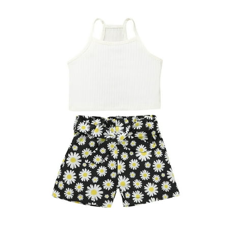 Fesfesfes Toddler Kids Baby Girls Summer Fashion Sling Top Print Shorts Clothes Suit
Fesfesfes Toddler Kids Baby Girls Summer Fashion Sling Top Print Shorts Clothes Suit