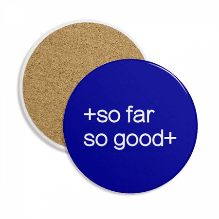So Far So Good Smooth Going Coaster Cup Mug Tabletop Protection Absorbent Stone
So Far So Good Smooth Going Coaster Cup Mug Tabletop Protection Absorbent Stone