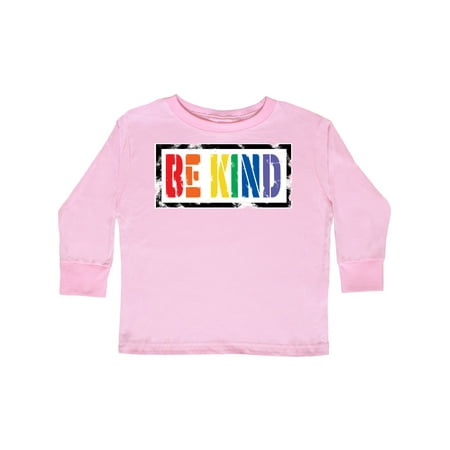 Inktastic Be Kind Stencil LGBT Rainbow Gift Toddler Boy or Toddler Girl Long Sleeve T-Shirt
Inktastic Be Kind Stencil LGBT Rainbow Gift Toddler Boy or Toddler Girl Long Sleeve T-Shirt