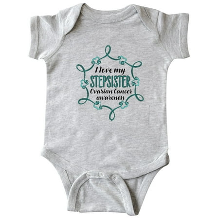 Inktastic I Love My Stepsister Ovarian Cancer Awareness Gift Baby Boy or Baby Girl Bodysuit
Inktastic I Love My Stepsister Ovarian Cancer Awareness Gift Baby Boy or Baby Girl Bodysuit