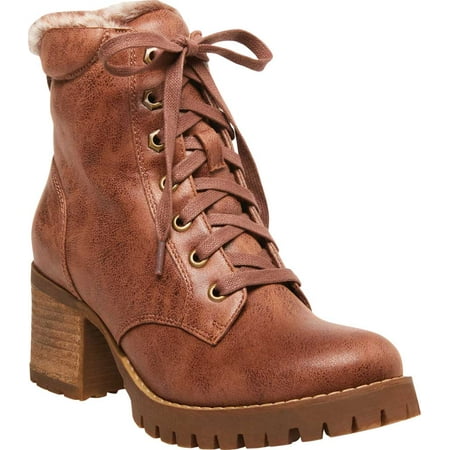 Women s Steve Madden Comfort Ankle Bootie Tan Synthetic Leather 6.5 M
